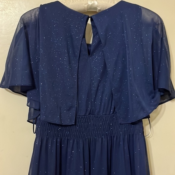 NWT blue sparkly dress  size 6 - Picture 4 of 9